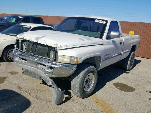 1B7KF26Z2VJ536359 - 1997 DODGE RAM 2500 WHITE photo 2