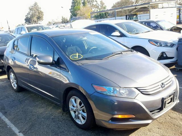 JHMZE2H71AS039187 - 2010 HONDA INSIGHT EX GRAY photo 1