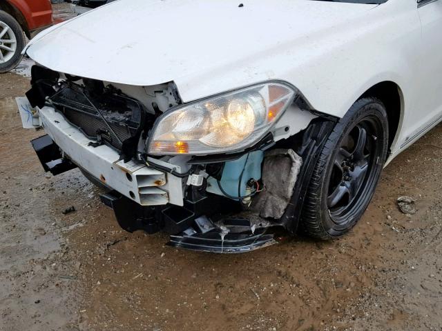 1G1ZC5E04A4102599 - 2010 CHEVROLET MALIBU 1LT თეთრი ფოტო 9