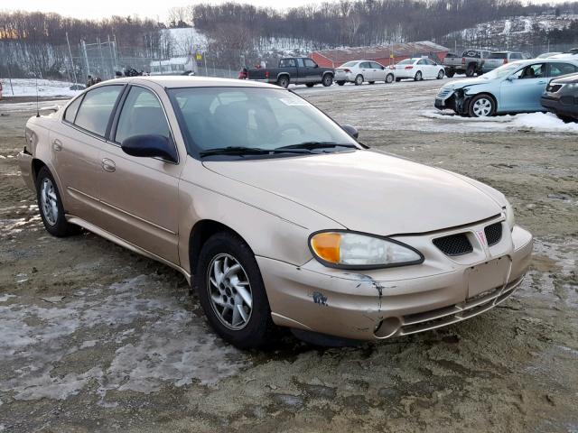 1G2NE52F54M613613 - 2004 PONTIAC GRAND AM S BEIGE photo 1