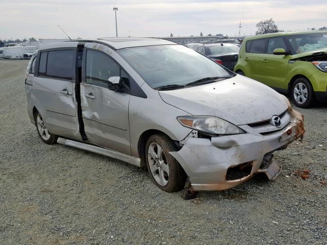 JM1CR29L960122179 - 2006 MAZDA 5 SILVER photo 1