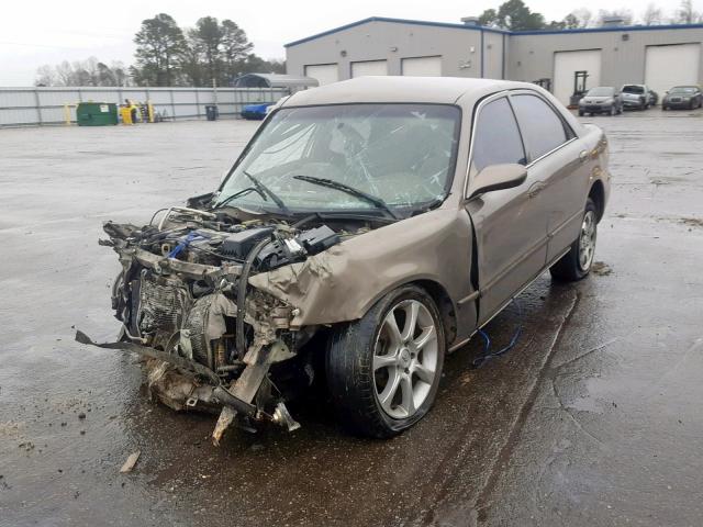 1YVGF22C2Y5164598 - 2000 MAZDA 626 ES CREAM photo 2