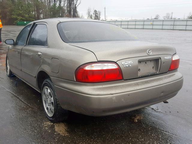 1YVGF22C2Y5164598 - 2000 MAZDA 626 ES CREAM photo 3