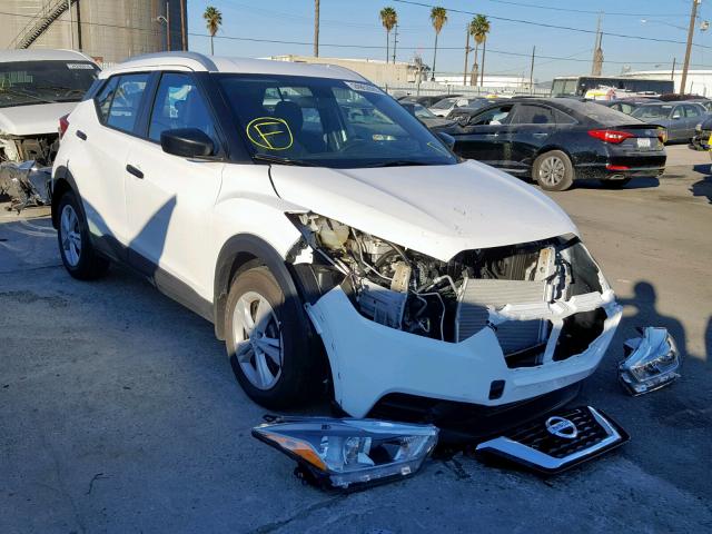 3N1CP5CU4JL542570 - 2018 NISSAN KICKS S WHITE photo 1