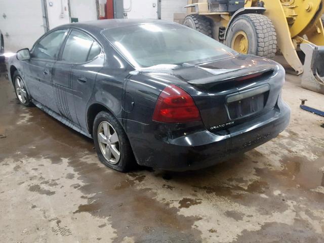 2G2WP552281116480 - 2008 PONTIAC GRAND PRIX BLACK photo 3