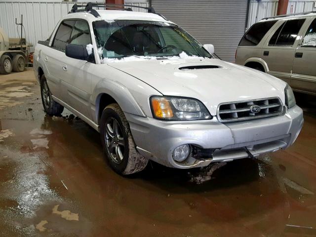 4S4BT63C655105012 - 2005 SUBARU BAJA TURBO WHITE photo 1