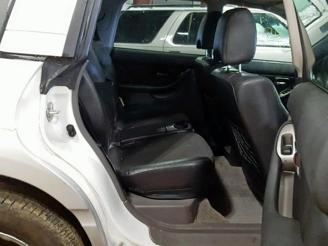 4S4BT63C655105012 - 2005 SUBARU BAJA TURBO WHITE photo 6