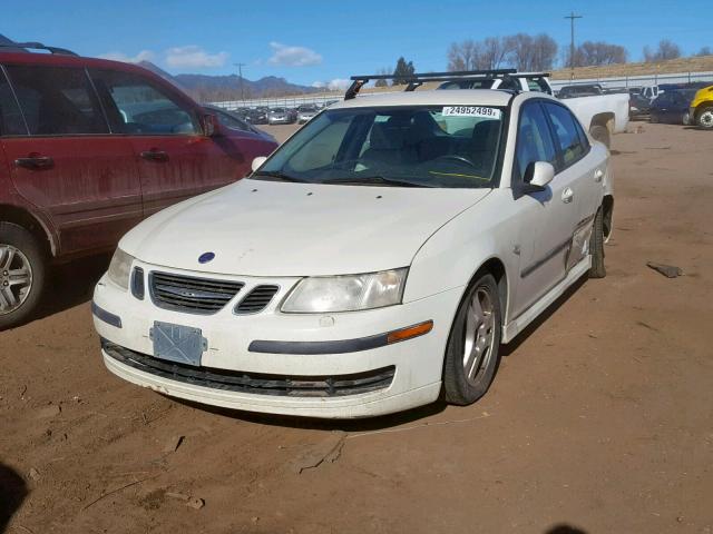 YS3FD46Y271117689 - 2007 SAAB 9-3 2.0T WHITE photo 2