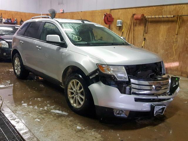 2FMDK4JC0ABB01496 - 2010 FORD EDGE SEL SILVER photo 1