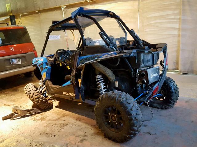 3NSVDE922GF451551 - 2016 POLARIS RZR XP TUR BLUE photo 3