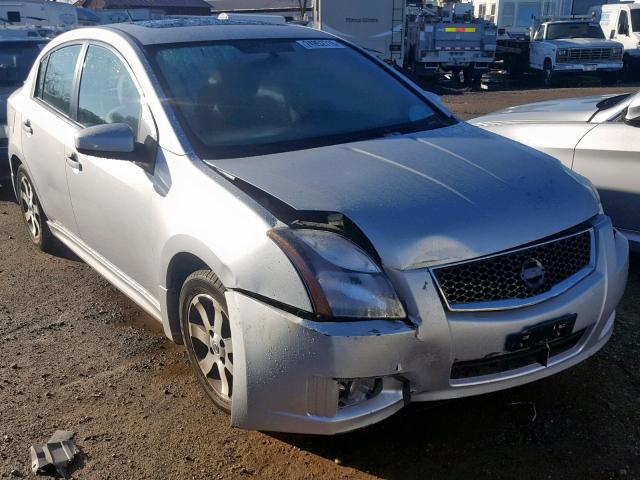 3N1AB6AP7CL759249 - 2012 NISSAN SENTRA 2.0 SILVER photo 1