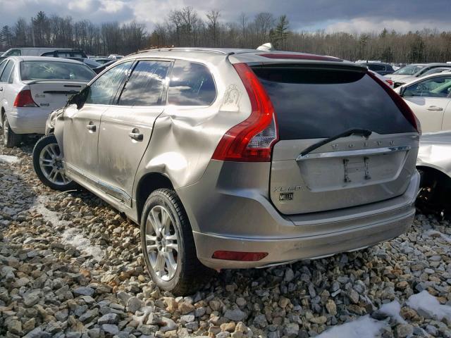 YV4940RC4F2610504 - 2015 VOLVO XC60 3.2 SILVER photo 3