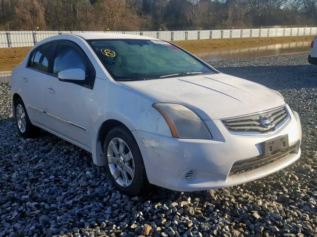 3N1AB6AP4CL679939 - 2012 NISSAN SENTRA 2.0 WHITE photo 1