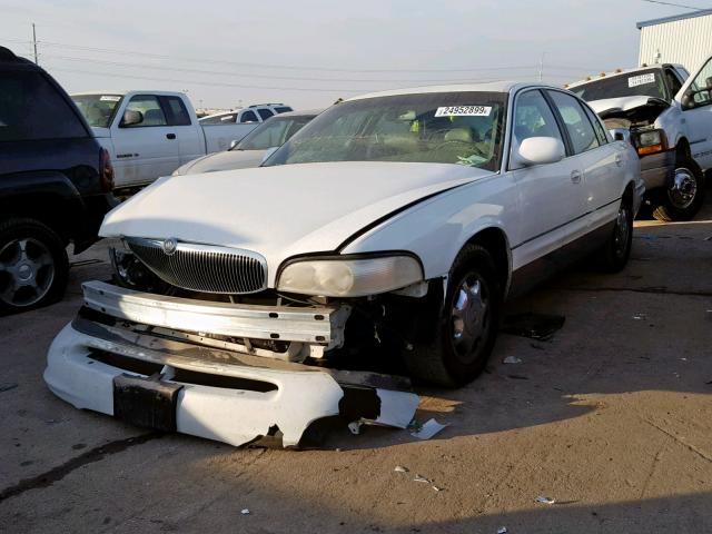 1G4CU5218V4656947 - 1997 BUICK PARK AVENU WHITE photo 2