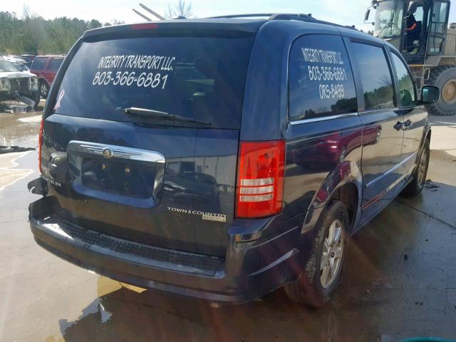 2A8HR54179R510284 - 2009 CHRYSLER TOWN & COU BLUE photo 4