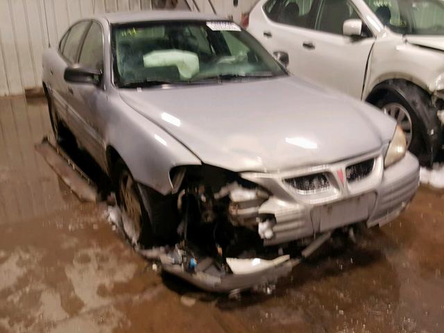 1G2NE52EXXC538845 - 1999 PONTIAC GRAND AM S SILVER photo 1