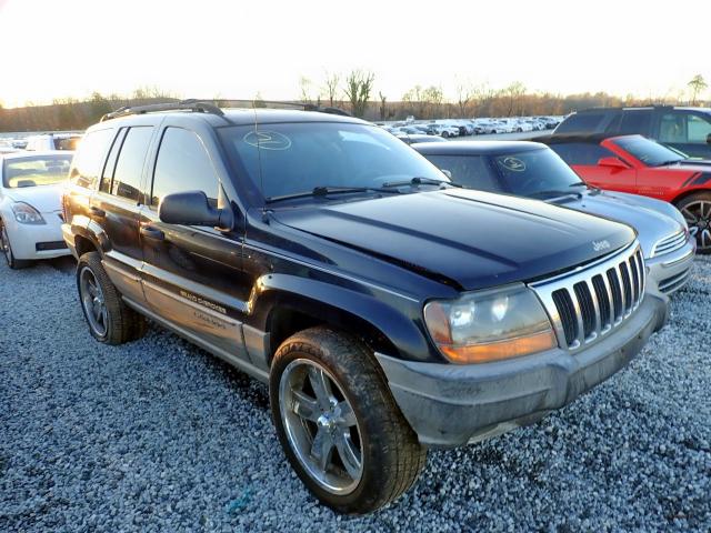 1J4G248S1YC349811 - 2000 JEEP GRAND CHER BLACK photo 1