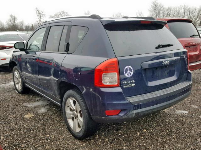 1C4NJDBB9DD206988 - 2013 JEEP COMPASS SP 蓝色 照片 3