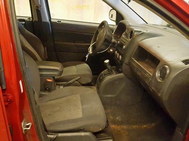 1J4NF4FB5AD589197 - 2010 JEEP COMPASS SP 红色 照片 5