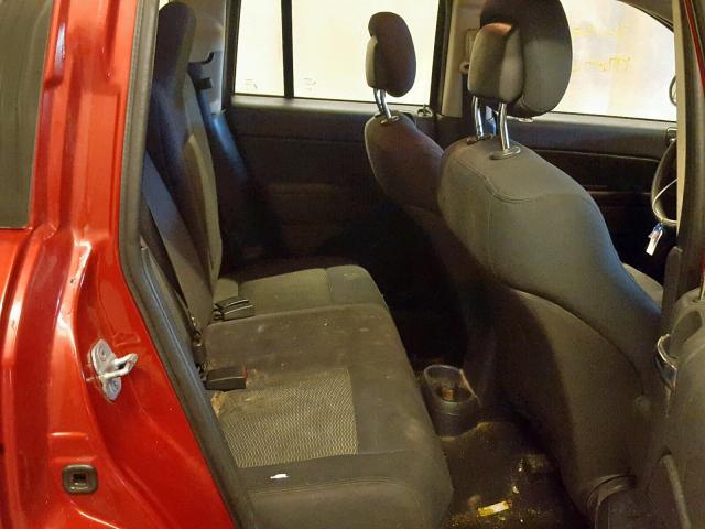 1J4NF4FB5AD589197 - 2010 JEEP COMPASS SP 红色 照片 6