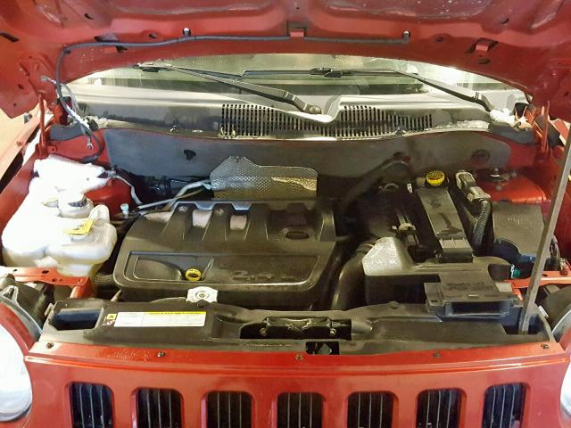 1J4NF4FB5AD589197 - 2010 JEEP COMPASS SP 红色 照片 7