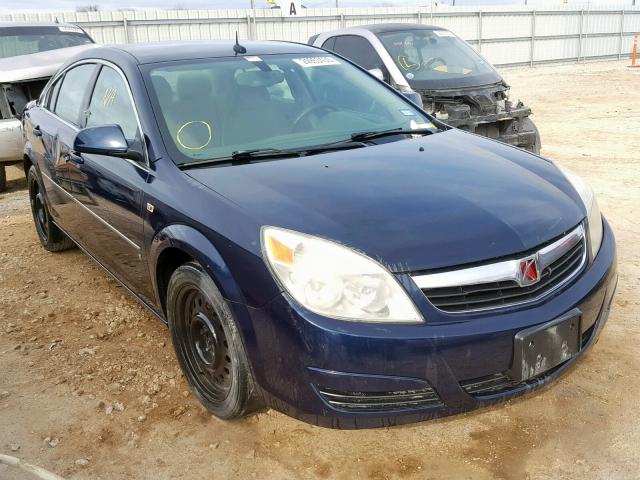 1G8ZS57N27F153464 - 2007 SATURN AURA XE BLUE photo 1