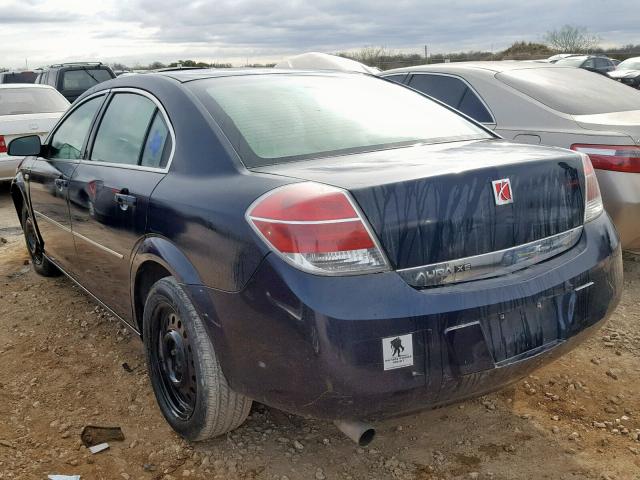 1G8ZS57N27F153464 - 2007 SATURN AURA XE BLUE photo 3