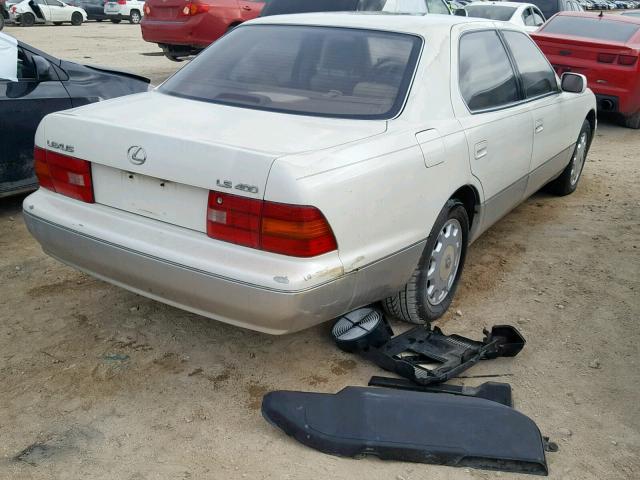 JT8BH22F8T0045950 - 1996 LEXUS LS 400 TWO TONE photo 4