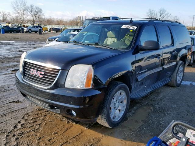 1GKFK16368J222208 - 2008 GMC YUKON XL K BLACK photo 2