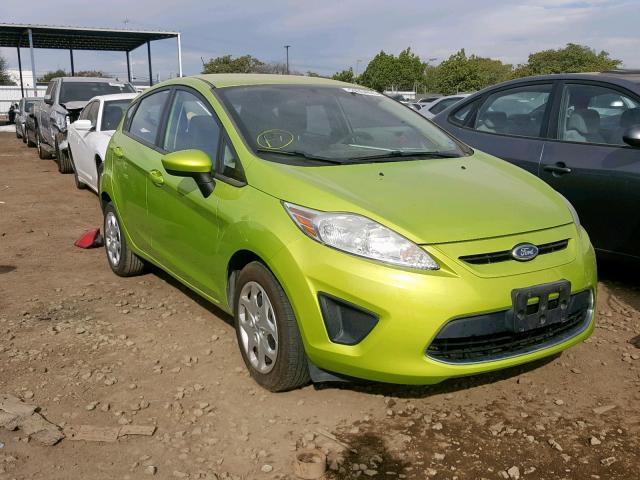 3FADP4EJ6BM172612 - 2011 FORD FIESTA SE GREEN photo 1