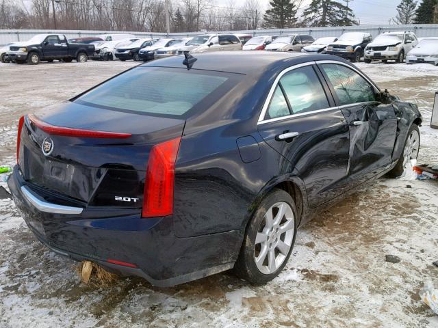 1G6AG5RX1E0170617 - 2014 CADILLAC ATS BLACK photo 4