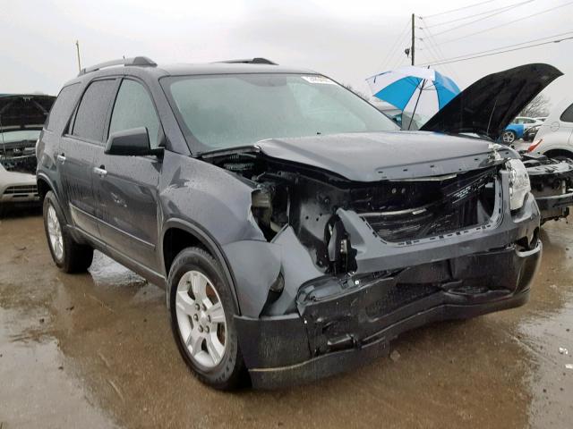 1GKKRNED0CJ363845 - 2012 GMC ACADIA SLE GRAY photo 1