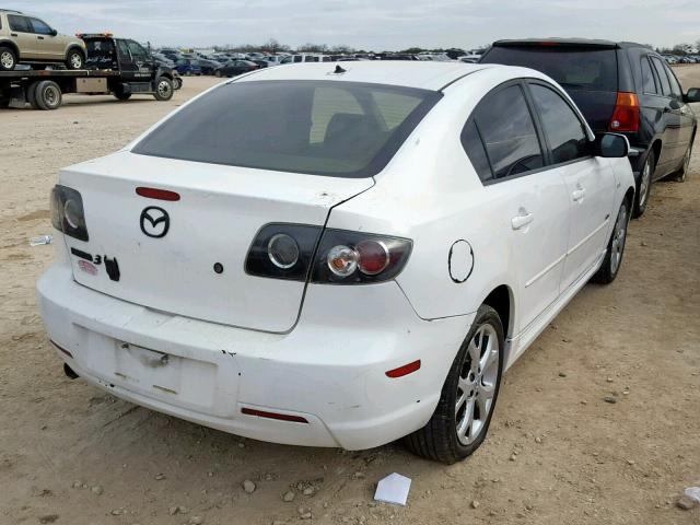 JM1BK323871646502 - 2007 MAZDA 3 S WHITE photo 4