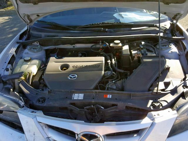 JM1BK324971663351 - 2007 MAZDA 3 S SILVER photo 7