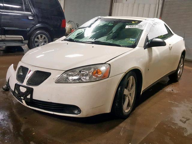 1G2ZH36N474163097 - 2007 PONTIAC G6 GT WHITE photo 2