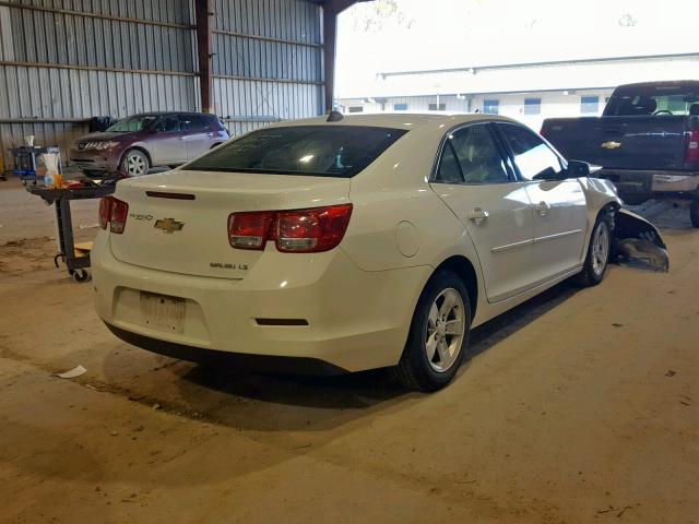 1G11B5SL3EF105065 - 2014 CHEVROLET MALIBU LS WHITE photo 4