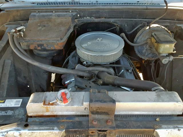 4C154H127458 - 1964 CHEVROLET C-10 BLUE photo 7