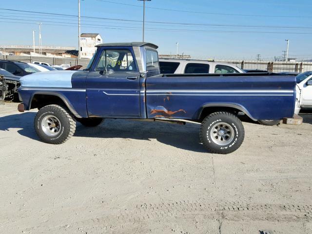 4C154H127458 - 1964 CHEVROLET C-10 BLUE photo 9