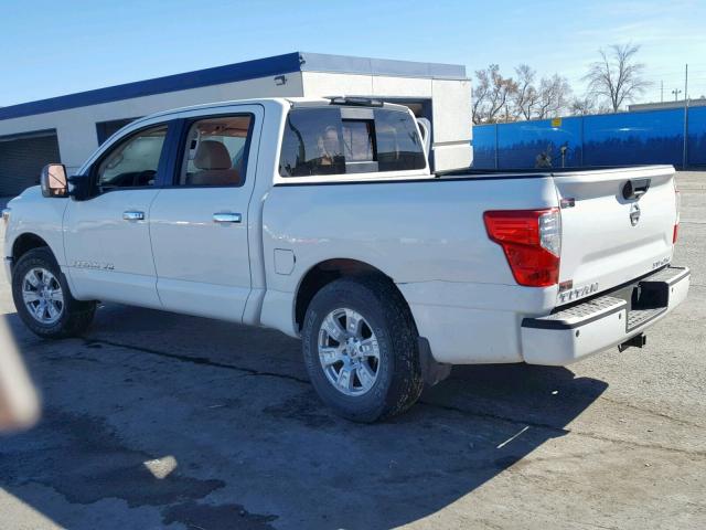 1N6AA1E51JN502612 - 2018 NISSAN TITAN SV WHITE photo 3