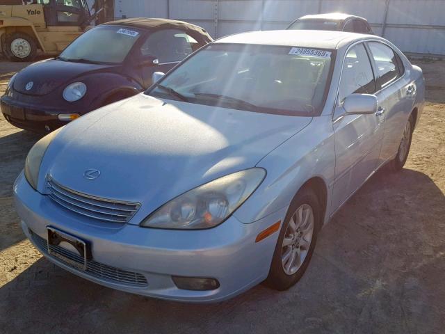 JTHBF30G820012470 - 2002 LEXUS ES 300 BLUE photo 2