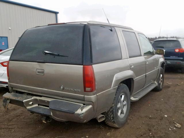 1GYEK13R7XR407278 - 1999 CADILLAC ESCALADE GOLD photo 4