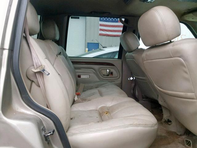 1GYEK13R7XR407278 - 1999 CADILLAC ESCALADE GOLD photo 6