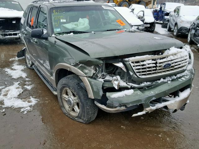 1FMZU74W92ZC89361 - 2002 FORD EXPLORER E GREEN photo 1