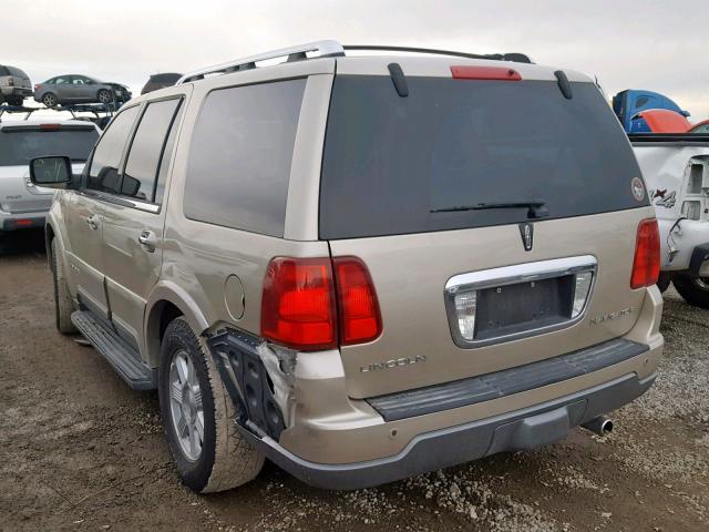 5LMFU28R84LJ08229 - 2004 LINCOLN NAVIGATOR Бежевый фото 3