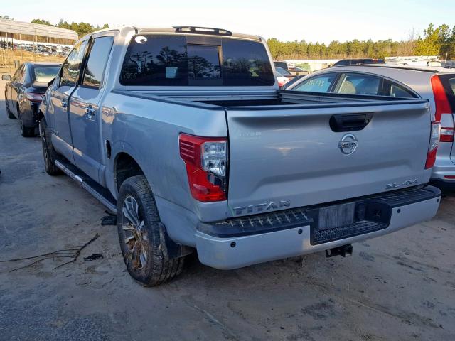 1N6AA1E56HN520226 - 2017 NISSAN TITAN SV SILVER photo 3