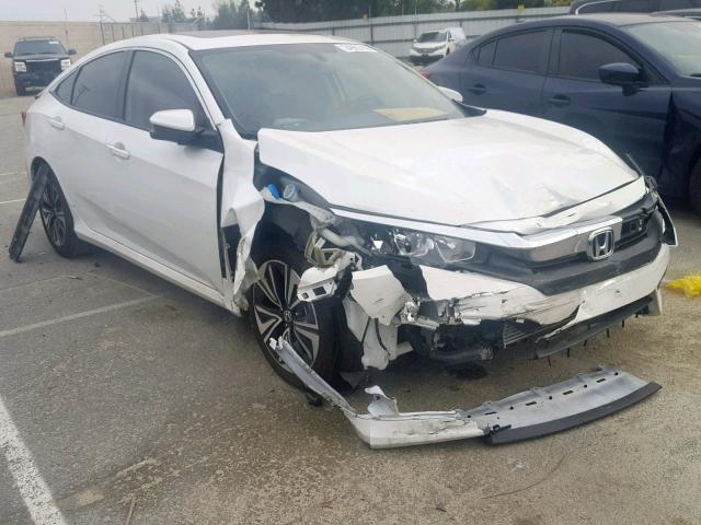 2HGFC1F72HH648850 - 2017 HONDA CIVIC EXL WHITE photo 1