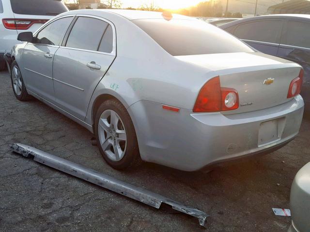1G1ZB5E0XCF104304 - 2012 CHEVROLET MALIBU LS SILVER photo 3