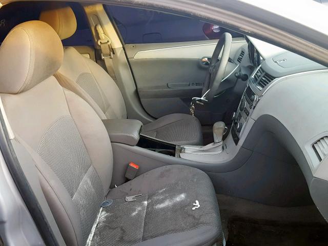 1G1ZB5E0XCF104304 - 2012 CHEVROLET MALIBU LS SILVER photo 5