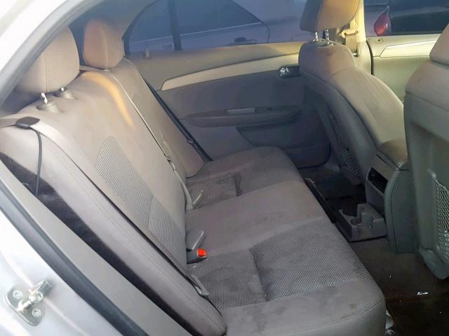 1G1ZB5E0XCF104304 - 2012 CHEVROLET MALIBU LS SILVER photo 6