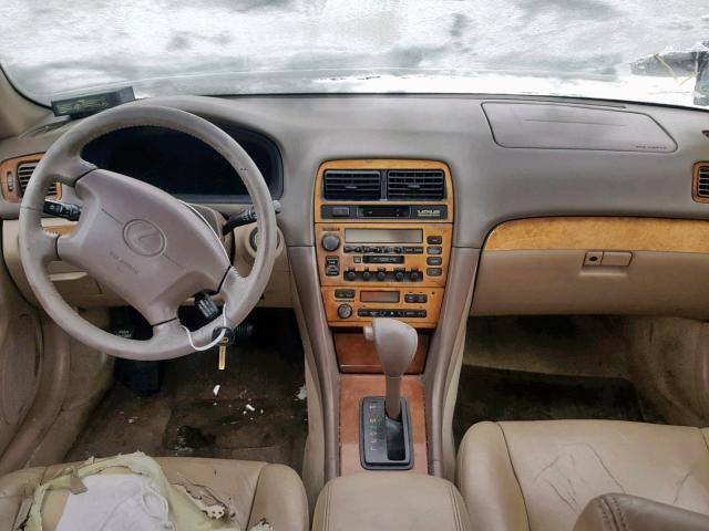 JT8BF28GXX0221036 - 1999 LEXUS ES 300 WHITE photo 9